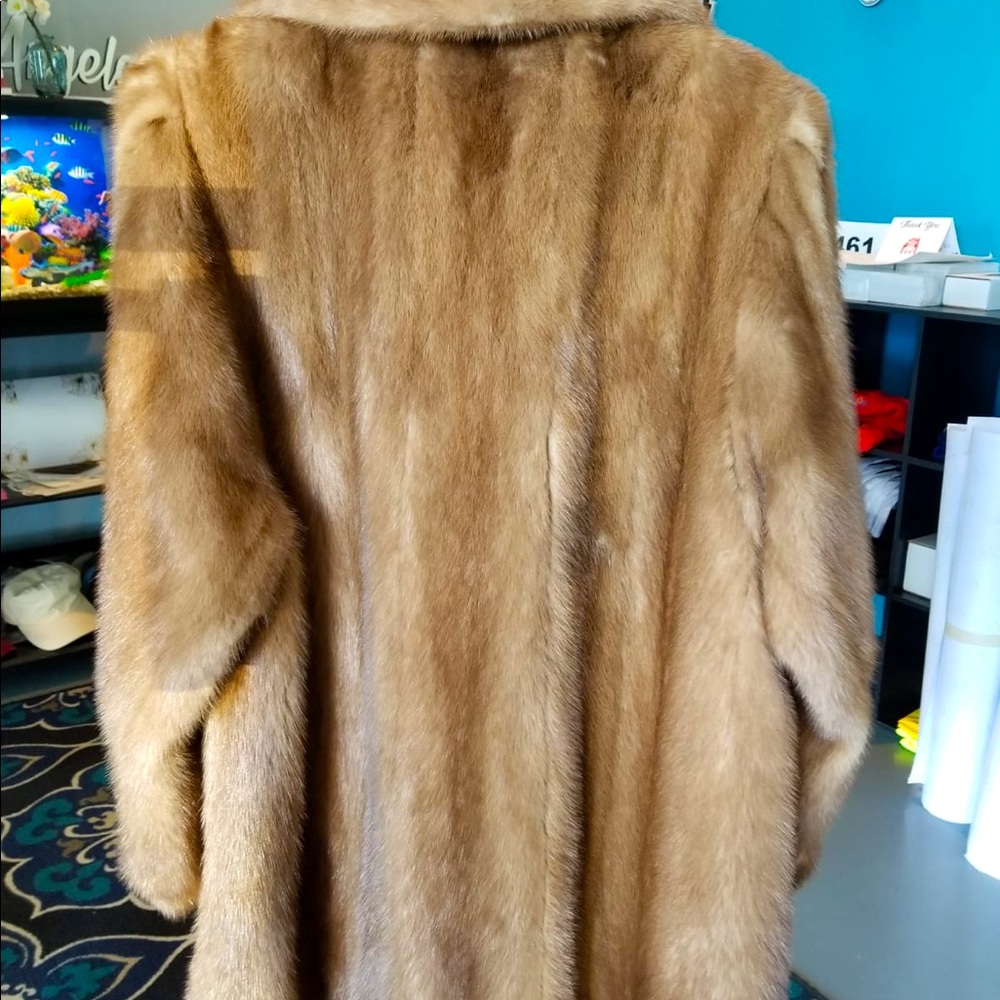 Real Mink Vintage Size L excellent conditions